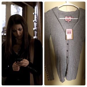 ASO Elena Gilbert Juicy Couture Cardigan